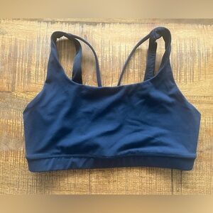 Athleta Deep Blue Sports Bra